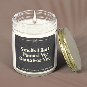 Gift for Boyfriend | Video Game Candle For Him,  Gaming Gift, Gamer Gift For Her, Video Game Lover, Funny Gamer Candle