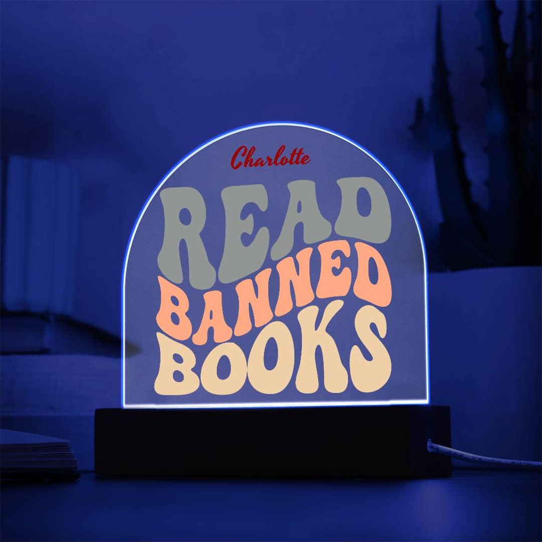 Custom book Nook Desk Lamp Personalized Booktok Merch, Library Lover