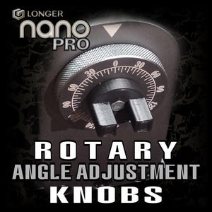 Perillas de ajuste de ángulo rotatorio - Perillas rotatorias nano más largas