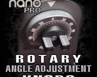 Rotary Angle Adjustment Knobs - Longer Nano Rotary