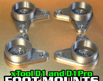 Foot Mounts for xTool D1 and D1 Pro