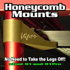 Honeycomb Mounts - xTool D1 and D1 Pro(1.0)