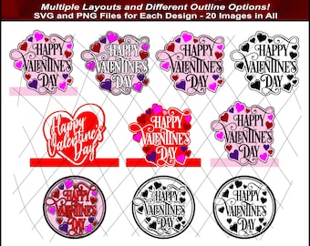 20 Valentine Graphics