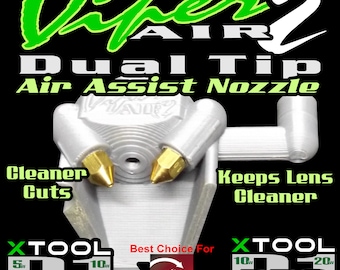 ViperAir2 xTool D1 Air Assist Nozzle