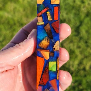 Handcrafted Unique Stabilized "Madness" Pen Blanks