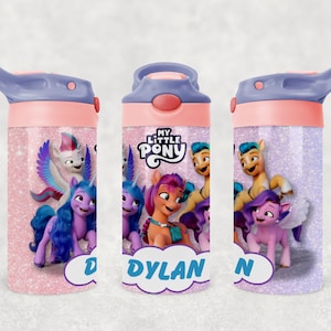 My Little Pony Personalized 12oz Sippy Cup - Kids My Little Pony Tumbler - My Little Pony Water Bottle - Kids Gift - Children Cup - For Girl