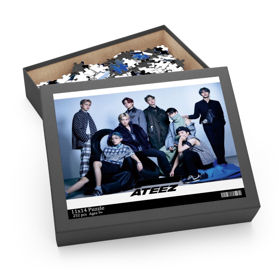 Ateez Kpop Band Puzzle 120 252 500-piece Kpop Band Fan - Etsy