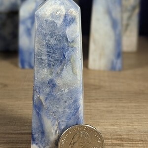 Afghanite Tower #22 Afghanite Stone, Crystal Gifts for Graduation, Crystals for Meditation, Inspirational Gifts for Women, Polished Crystal