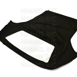 Handmade BMW E30 Convertible Soft Top & Plastic Window 3 series 1986-1993 Haartz Black Stayfast American Made Automobile Canvas Topping