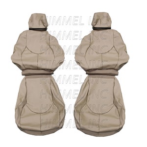 Handmade Mercedes Benz R129 1996-2002 Late Style Leather Seat Covers SL300 SL500 SL600 500SL 320SL 600SL