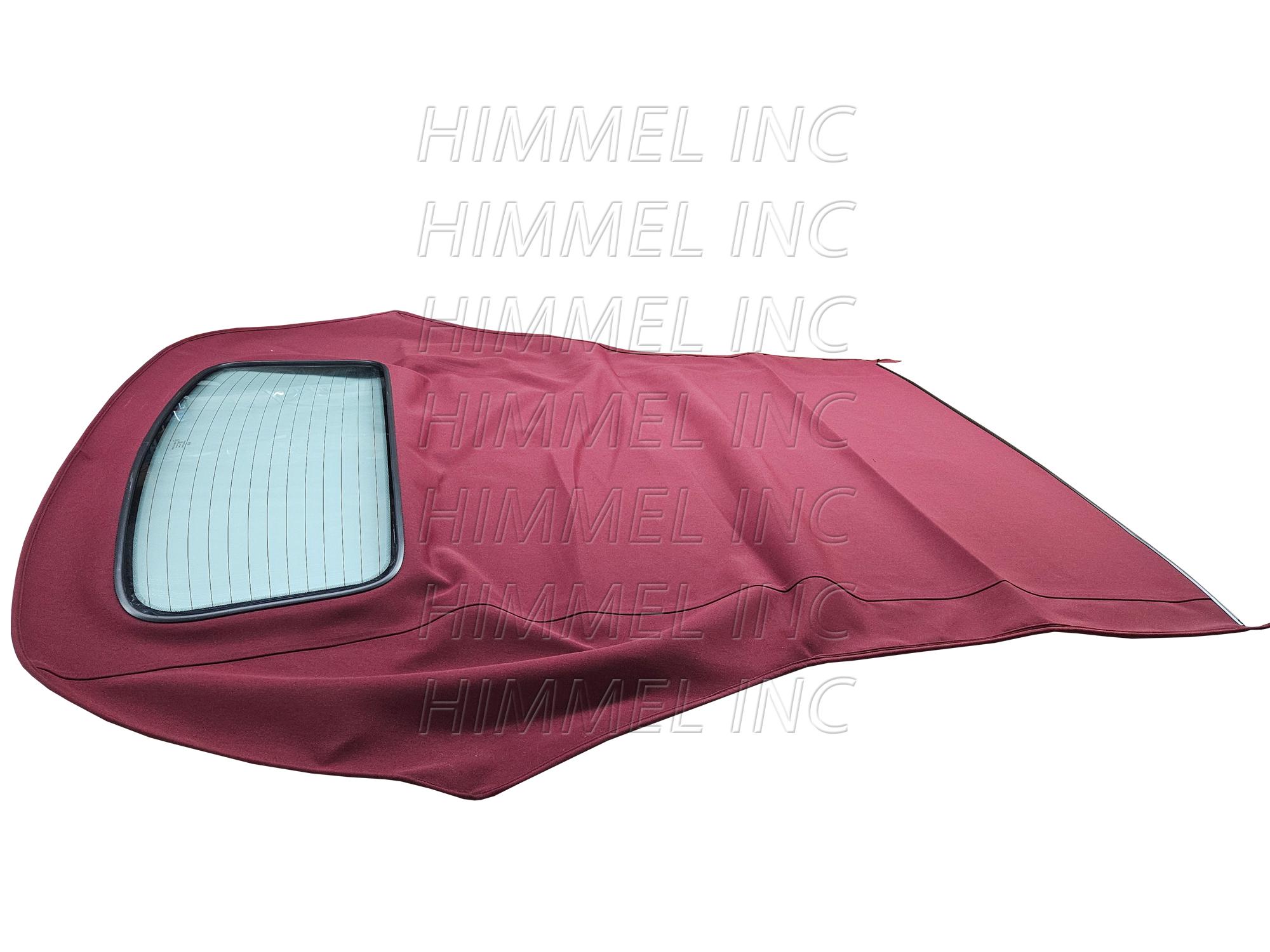 MoreThanTops Saddle Brown Vinyl Soft Top With Plastic Window For BMW Z3 1996-2002