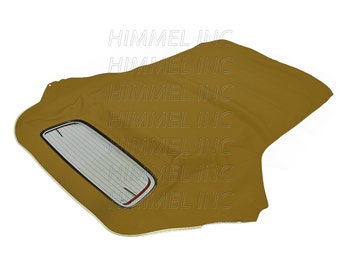 Mini cooper Convertible Top With D.O.T Approved Heated Glass window 2003-2008 Made From Beige American Made Automobile Canvas Topping
