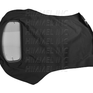 Handmade VOLVO C70 Convertible Soft Top Replacement Cloth 1998-2006 Made From Haartz Black Stayfast Canvas Topping
