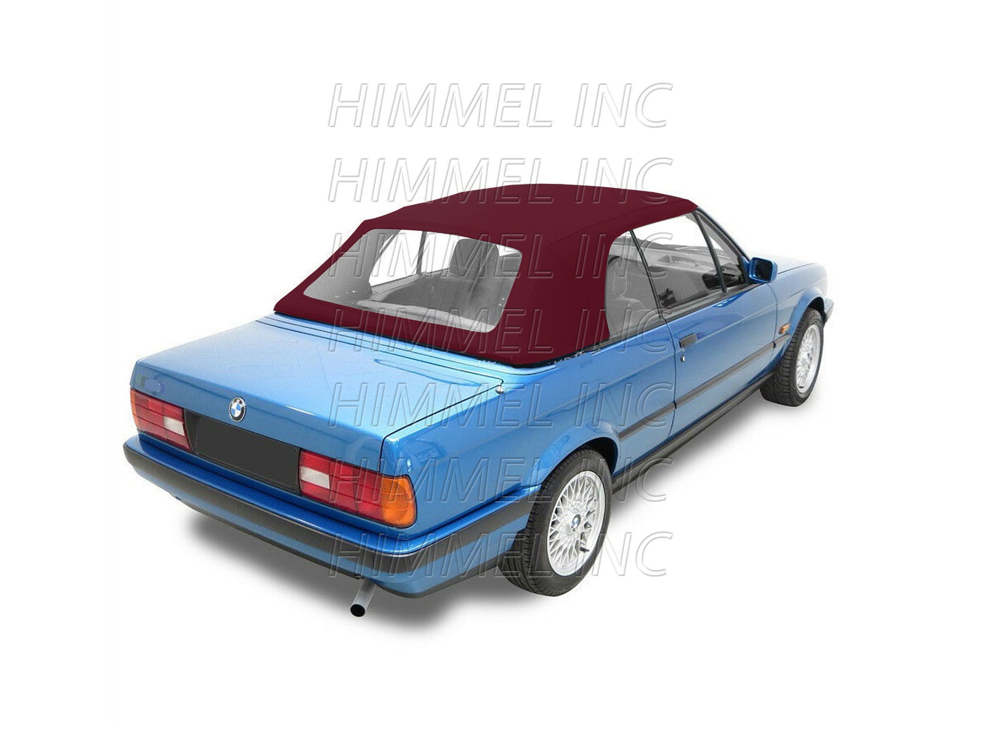 Handmade BMW E30 Convertible Soft Top & Plastic Window 3
