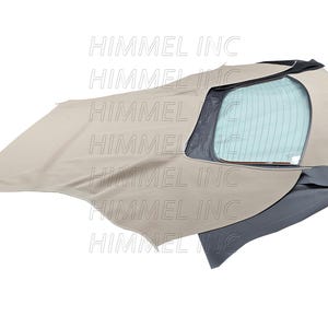 Handmade Toyota Solara Convertible Top & Heated Glass Window 1999-2003 Beige American Made Automotive Canvas