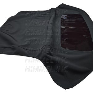 Handmade BMW Z3 1996-2002 Soft Top Replacement & Tinted Plastic window Made From Haartz Black Stayfast American Automobile Canvas Topping