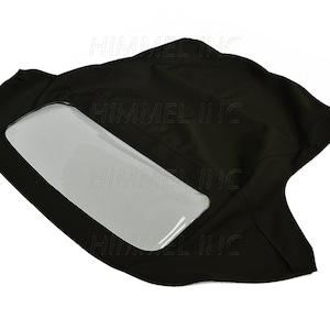 Handmade BMW Z3 1996-2002 Soft Top Replacement With Plastic window Black German Made Automobile Canvas Topping (no relief pocket style)