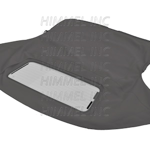 Handmade Toyota MR2 Spyder Spider Convertible Soft Top & Glass Window Gray American Made Automobile Canvas Topping