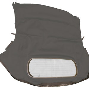 Handmade Audi TT 2000-2006 Convertible Soft Top With Glass Window Grey German Cloth
