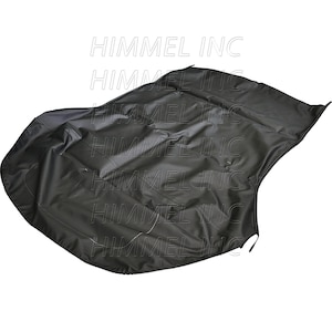 Handmade Saab 9-3 1998-2003 Convertible Soft Top Replacement Made From Haartz Black Twillweave American Vinyl Topping