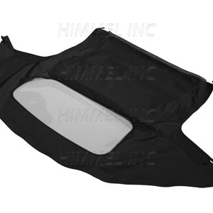 Handmade MAZDA MIATA Convertible Soft Top & DOT Approved Plastic Window Made From Haartz Black Cabrio 1990-2005