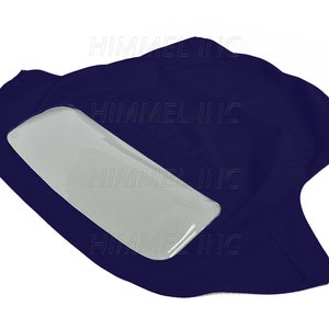Handmade BMW Z3 1996-2002 Convertible Soft Top Replacement & Plastic window Blue German Made Automobile Canvas Topping