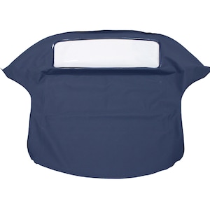 Handmade BMW Z3 1996-2002 Convertible Soft Top Replacement & Plastic window Made From Haartz Blue CABRIO Vinyl