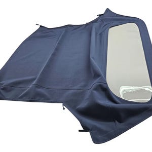 Handmade BMW Z3 1996-2002 Soft Top Replacement & Plastic window Made From Haartz Blue Stayfast American Automobile Canvas Topping
