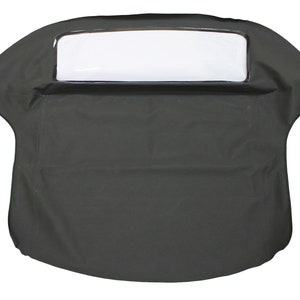 Handmade BMW Z3 1996-2002 Convertible Soft Top Replacement & Plastic window Made From Haartz Black Vinyl
