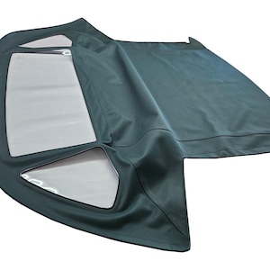 Handmade Mercedes R129 SL Convertible Soft Top 1990-2002 Green German Canvas (Top of the Line Material)