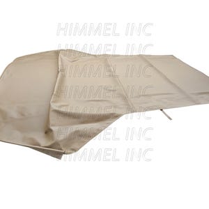 Handmade Volkswagen Beetle 1973-1979 Convertible Soft Top Made From American Haartz Saddle Pinpoint Vinyl