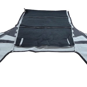 Handmade BMW 3-Series E46 2000-2006 Headliner for Convertible Top Made From Black American Made Cloth