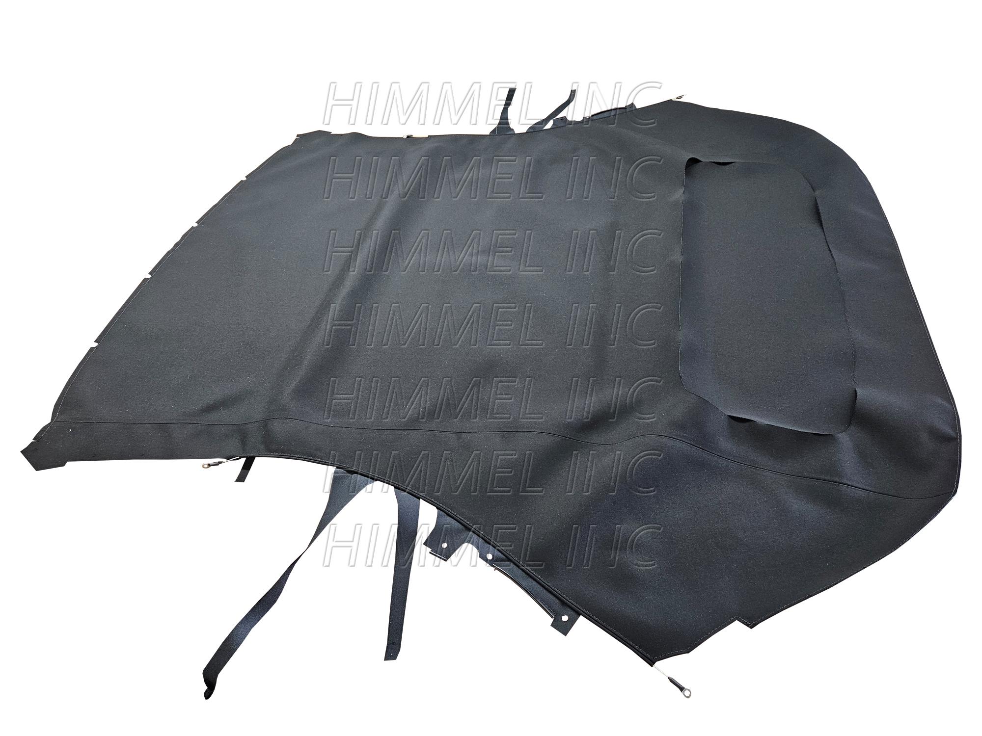 Cabriolet de rechange pour Porsche 911 997 2002-2012 cabriolet fait main en toile automobile noire de fabrication allemande