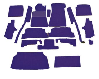 Handmade Mercedes Benz R107 1985-1989 German Velour Carpet Kit For 560SL Only