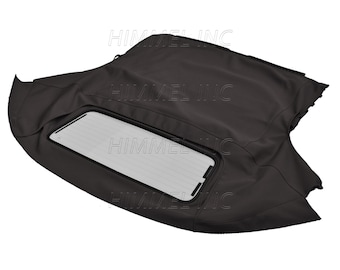 Handmade TOYOTA MR2 Spyder Spider Convertible Soft Top & Glass Window Made From Haartz Black Premium Vinyl