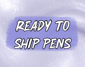 Ready to Ship Pens | Refillable | Glitter Pens | Inkjoy Gel