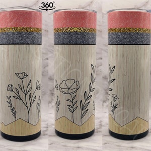 Boho Pencil Tumbler | 20 ounces | Stainless Steel