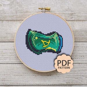 Summoner - FFXIV FF14 Job Stone - Cross Stitch Pattern PDF Downloadable