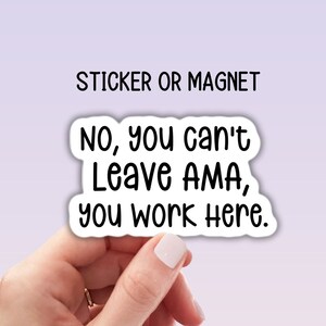 Funny Nurse sticker, Nursing student, RN gift, healthcare, nurse magnet, Nurse gift, water bottle nurse sticker, nurse sticker, locker decor