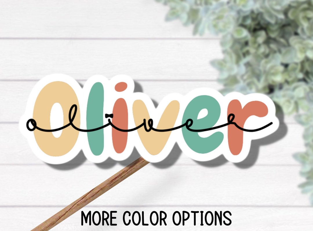 Personalized Name Stickers, Custom Name Stickers, Aesthetic Stickers, Laptop Decal, Best Friend