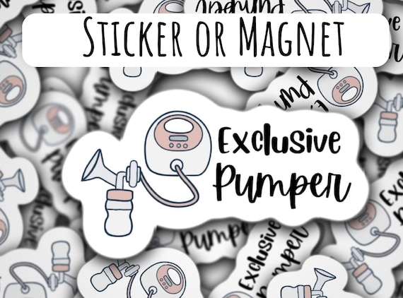 Spectra pump sticker, exclusive pumper, breastfeeding, Mother Pumper Breastfeeding, Pumping Mama Water Bottle, Pump Sticker, New Mom Gift
