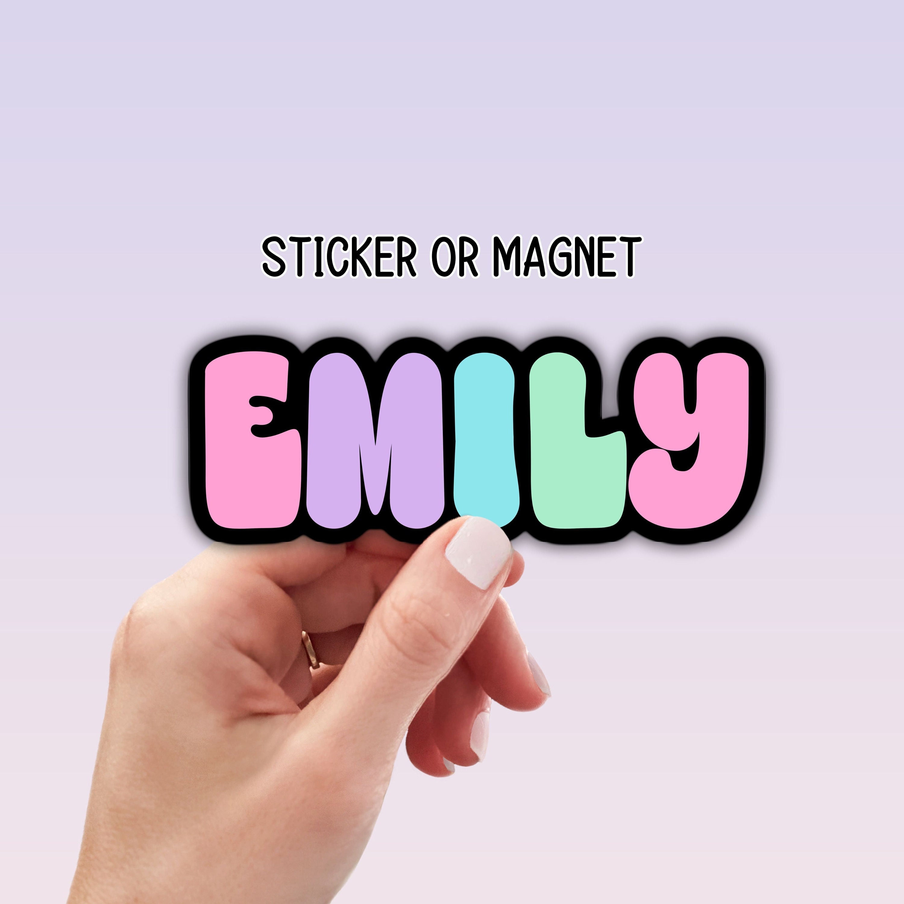 Name Stickers Customisation Custom Name Sticker Personalized Name Stickers Custom Name Stickers ...