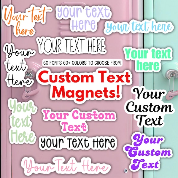Votre texte personnalisé, aimant texte personnalisé, aimant texte personnalisé, aimant concevez votre propre, citations personnalisées, créez votre propre aimant, votre texte