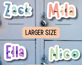 Custom name Magnet, personalized magnet, name magnet, locker magnet, fridge magnet, kids name magnet, locker decor, School locker magnet