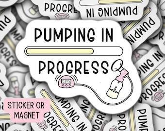 Breast feeding gift, breastmilk sticker, pumping mom sticker, breast pump sticker, magnet, liquid gold, new mom gift, mama gift, exclusive