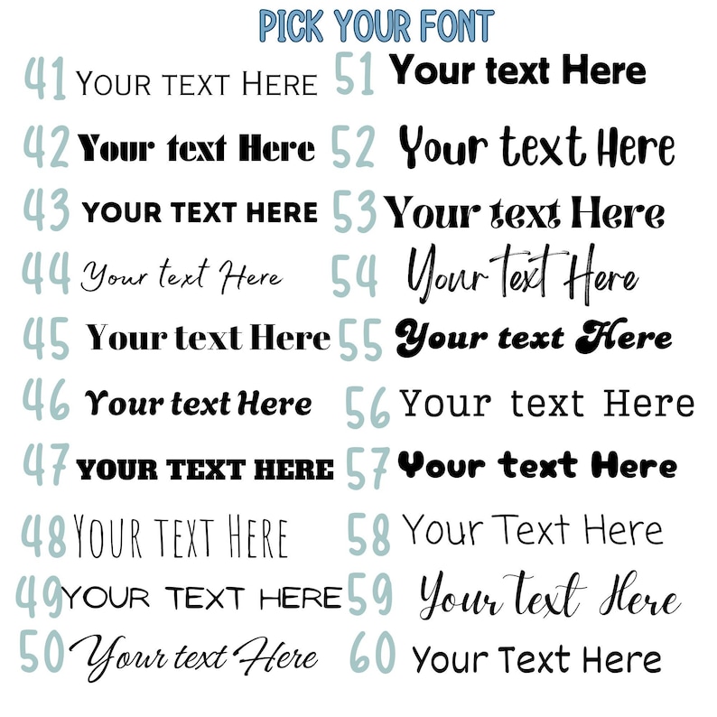 Your Custom Text, Personalized Text magnet, Custom text magnet, Design Your Own magnet, custom quotes, create your own magnet, your text Bild 5