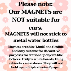 a poster with a quote about magnets