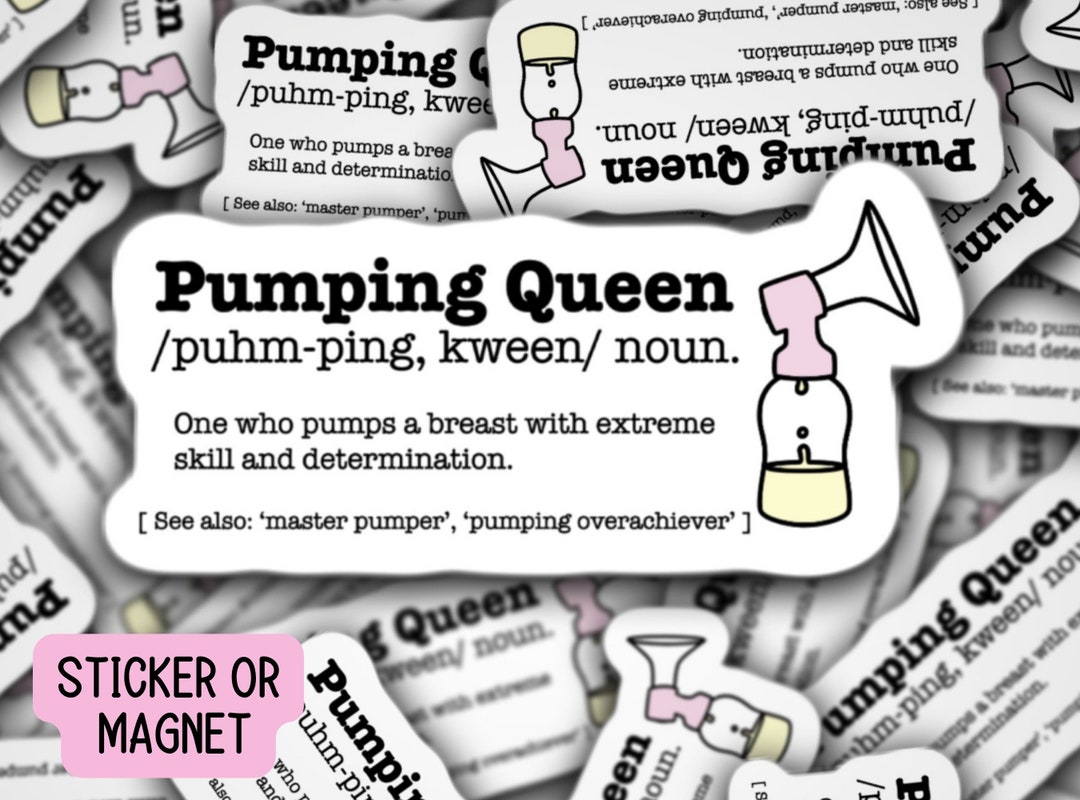 Pumping Mom Sticker, Breastfeeding Stickers, Breastmilk Sticker, Breast ...