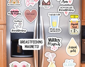 Breastfeeding magnet Breastfeeding Mama Nursing fridge decor Breastfeeding breastmilk Breastfeeding gift lactation room IBCLC gift