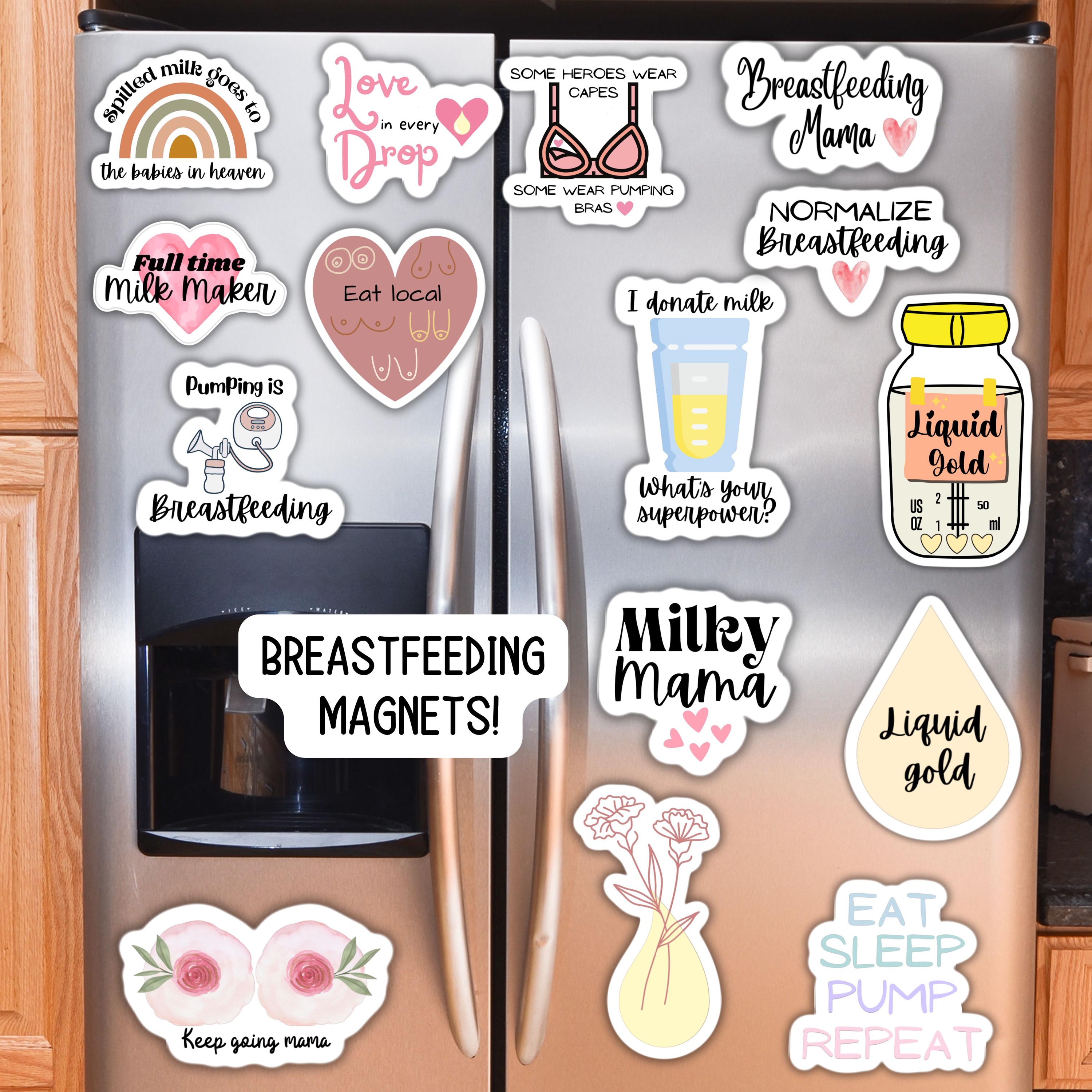 Breastfeeding magnet Breastfeeding Mama Nursing fridge decor…